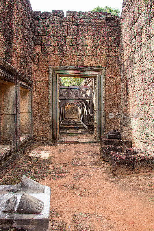 柬埔寨:Banteay Samré吴哥建筑群中的寺庙